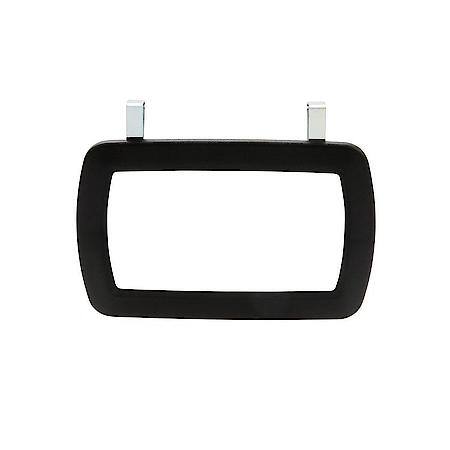 Compact Visor Mirror, Black, Clip-On Design