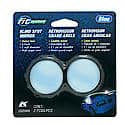 2" Spot Mirrors : Twin Pack - Driver and Passenger Side, Convex Lens, Blue Tint