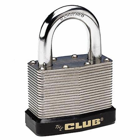 Laminated Steel Padlock: Anti Theft Device, 40mm