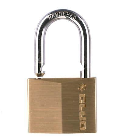 Brass Padlock: Anti Theft Device, 40mm