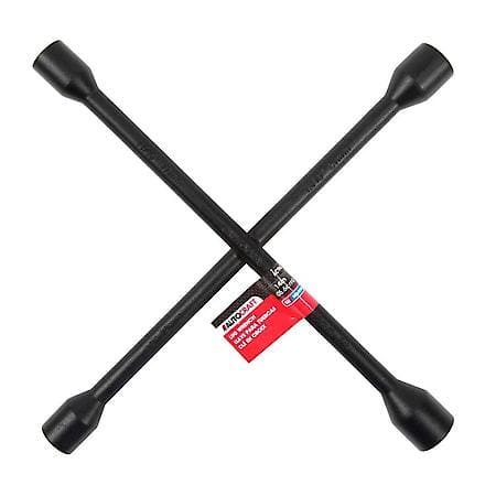 14" Heavy Duty Lug Nut Wrench with Comfort Grip, SAE / Metric