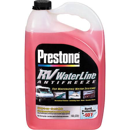 RV Waterline Antifreeze, Protects to -50 deg F