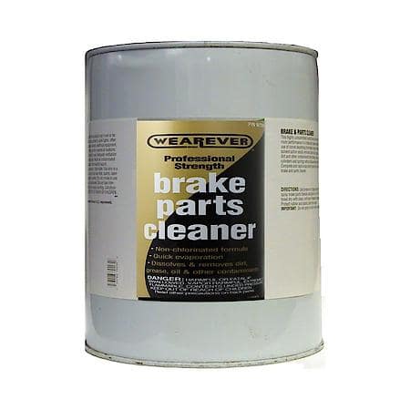 Brake Parts Cleaner: Non-Chlorinated, Low VOC, Professional Strength, Quick Evaporation, 5 Gallon