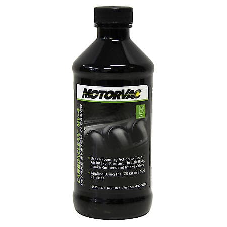 Fuel System Cleaner - 8 oz bottles - It is used for decoking intake plenums and cleaning throttle