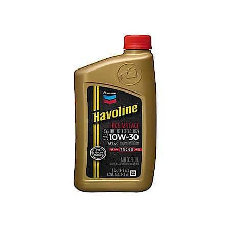 High Mileage Synthetic Technology 10W-30 Motor Oil: Designed For Higher Mileage Engines, 1 Quart