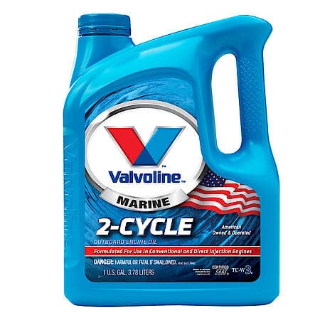 2-Cycle Certified Outboard Marine Conventional TC-W3 Motor Oil: 1 Gallon