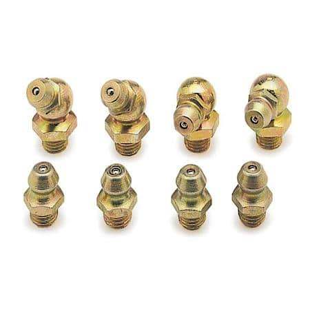 8-Piece Metric Grease Fitting Assortment