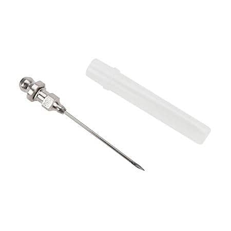 18 Gauge Stainless Steel Grease Injector Needle with Protective Cover