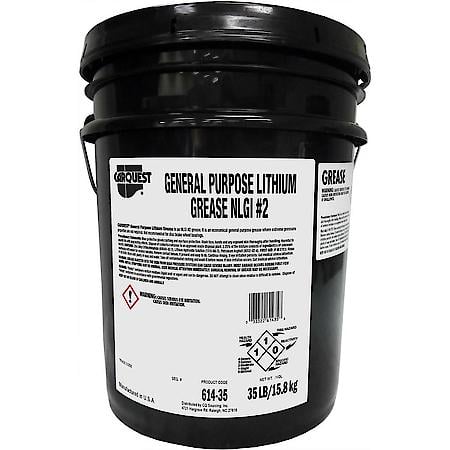 General Purpose Lithium Grease, 35 lb.