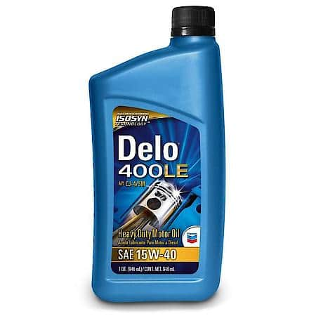 Delo 400 Multigrade Motor Oil, SAE 15W40 - Advanced additives to control deposits and soot