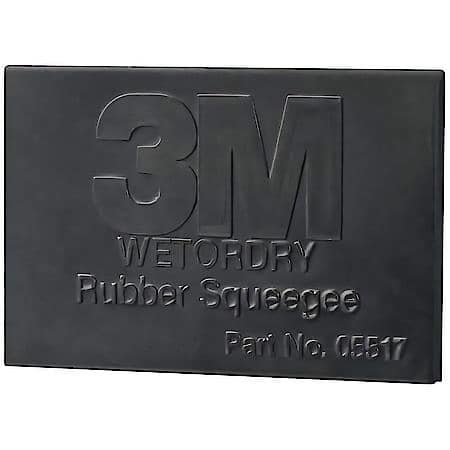 Wetordry Rubber Squeegee, 05518, 2 in x 3 in (sold by each)