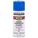 Stops Rust Protective Enamel Gloss Sail Blue Spray Paint, 12oz.