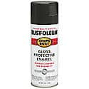 Stops Rust Protective Enamel Gloss Smoke Gray Spray Paint, 12oz.