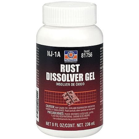 Rust Dissolver Gel, 8 oz.