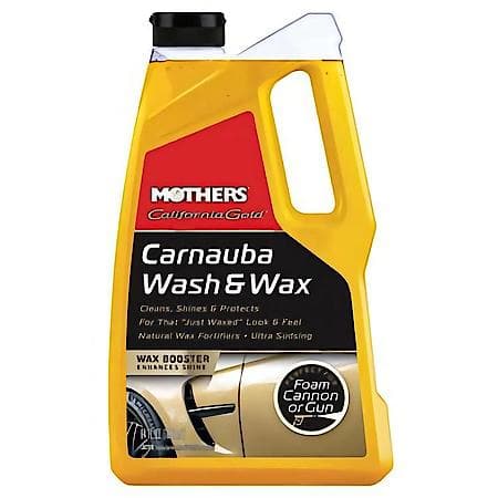 Carnauba Wash And Wax: Cleans, Shines And Protects In One Step, 64 Oz