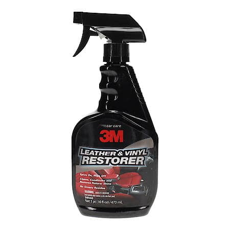 Leather & Vinyl Cleaner & Restorer - Cleans dirt, grime from vinyl, leather, rubber & plastic