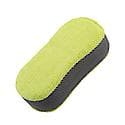 Car Wash Sponge, Lime Microfiber, Bug Scrubber without Scratching, Lint-free, Easy to Grip, 1 Pack