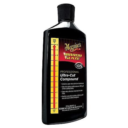 Mirror Glaze Ultra-Cut Compound, 8 Fluid Ounces