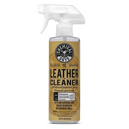 Leather Cleaner Leather Care: Colorless And Odorless, pH Balanced Superior Cleaner, 16 oz.