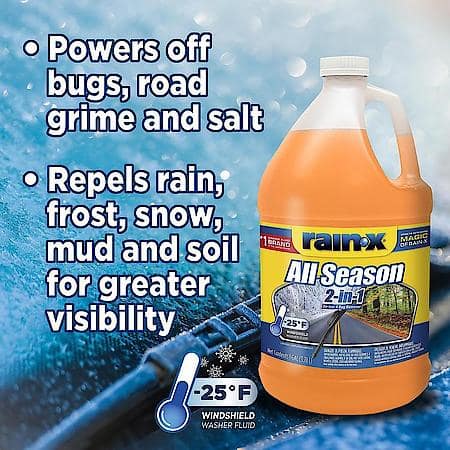 Rain-X 2-In-1 All Season Windshield Washer Fluid: Improved