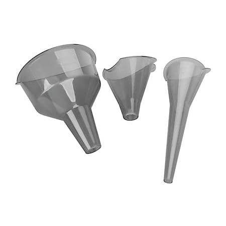 3 Piece Clear View Easy-Fill Funnel