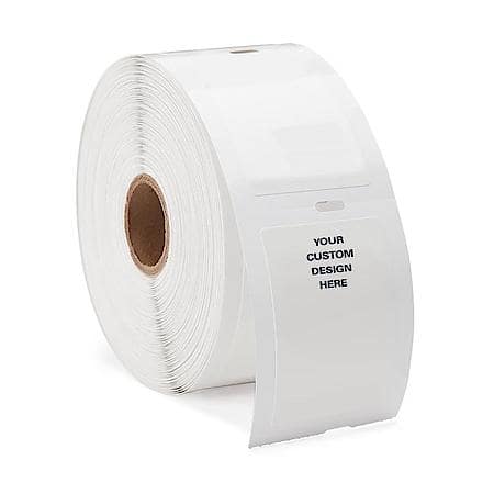 Service Reminder Labels, White, Static Cling, 1.5"x2.24" - 500 Per Roll