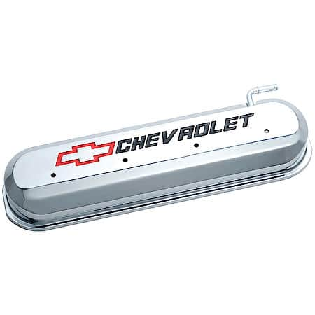 Chrome Valve Covers: GM LS '97-'00, Tall, Aluminum, Set Of Two