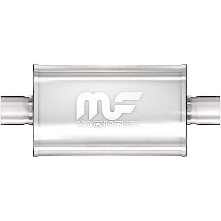 5 X 8in. Oval Straight-Through Performance Exhaust Muffler