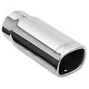 MagnaFlow Single Exhaust Tip - 2.25in. Inlet/2.5 x 2.7in. Outlet - 35134