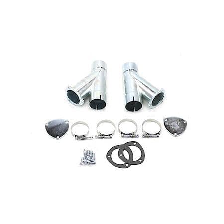 H1132 Exhaust Cut-Out Hookup Kit 3 Inch Pair