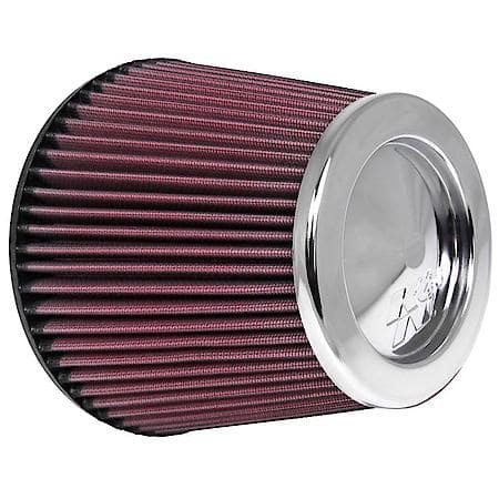 Universal Clamp On Reusable Air Filter: Flange Diameter 6", Filter Height 6", Flange Length 0.6"