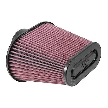 Universal Clamp On Reusable Air Filter: Flange Diameter 3.7", Filter Height 7", Flange Length 2.1"