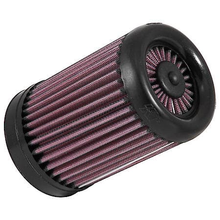 Universal Clamp On Reusable Air Filter: Flange Diameter 3.5", Filter Height 6", Flange Length 0.7"