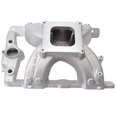 Victor Pontiac Intake Manifold for 4150 Series Carbs