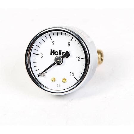 0-15 PSI Fuel Pressure Gauge