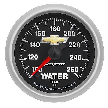 Gauge; Water Temperature; 2 1/16"; 100-260 Deg. F; Digital Stepper Motor; GM Copo Camar