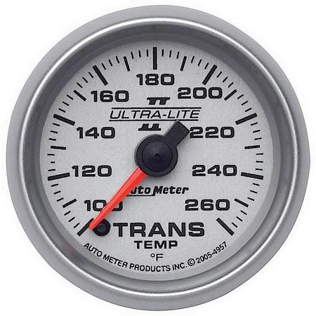 Gauge, Transmission Temp, 2 1/16", 100-260f, Digital Stepper Mtr, Ultra-Lite Ii