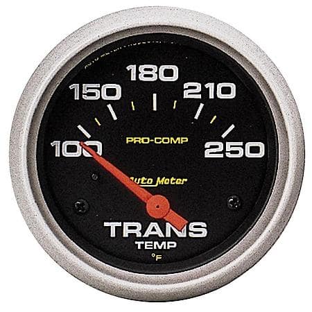 Gauge, Trans Temp, 2 5/8", 100-250f, Electric, Pro-Comp