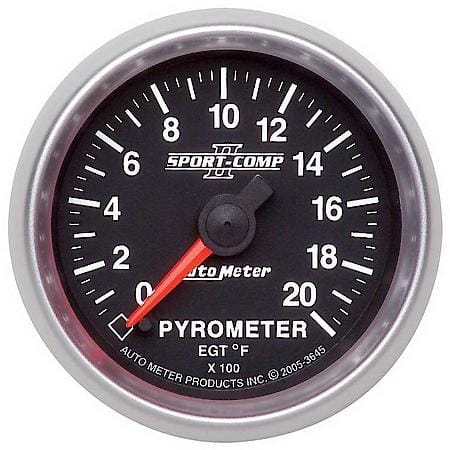 Sport-Comp II Electric Pyrometer Gauge Kit