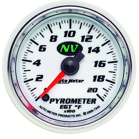 Gauge, Pyrometer (Egt), 2 1/16", 2000f, Digital Stepper Motor, Nv