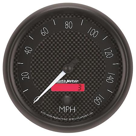 Gauge, Speedometer, 5", 160Mph, Elec. Programmable, Gt