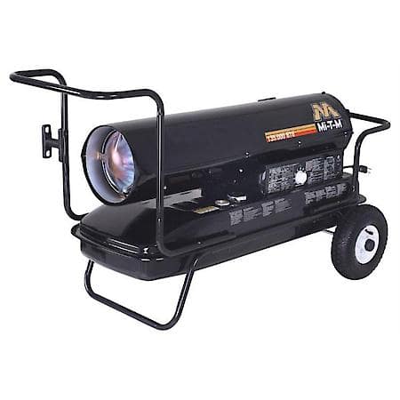 Portable Heaters Kerosene Forced Air 135,000 Btu