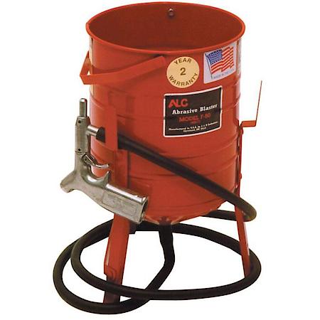 Siphon Feed Sand Blaster Kit with 50lb Capacity