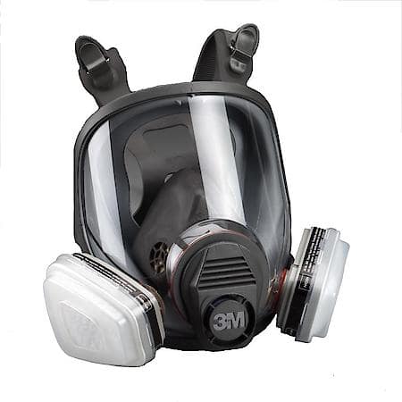 Full Facepiece Respirator Packout 07162, Organic Vapor/P95, Medium