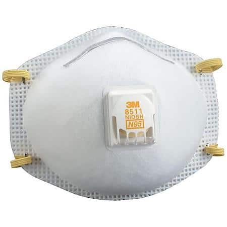 Particulate Respirator PN 07185/8511 N95 (sold by each)