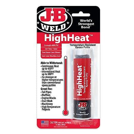 High Heat Epoxy Putty Stick for High Temperature Repairs