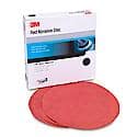 Red Abrasive Hookit Disc, 01225, 6 in, P100 grade (sold by each)