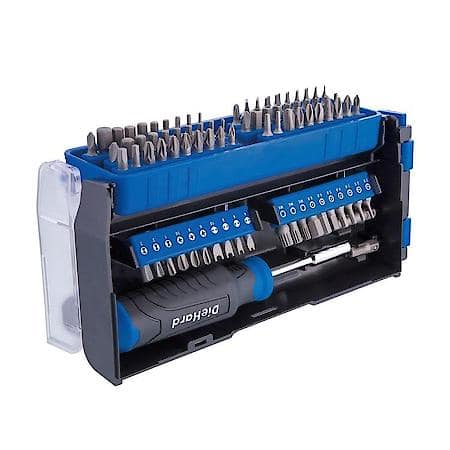 1/4" Drive Nut Driver and Bits Set, 113 Piece