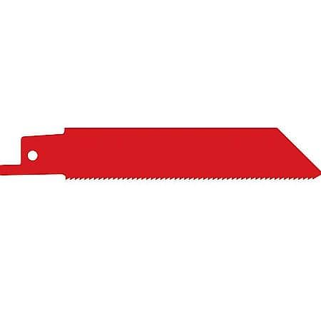 Reciprocating Saw Blade, 14T X 4", HSS, 5/8" Width, 0.035" Thickness, 1/2" Universal Shank