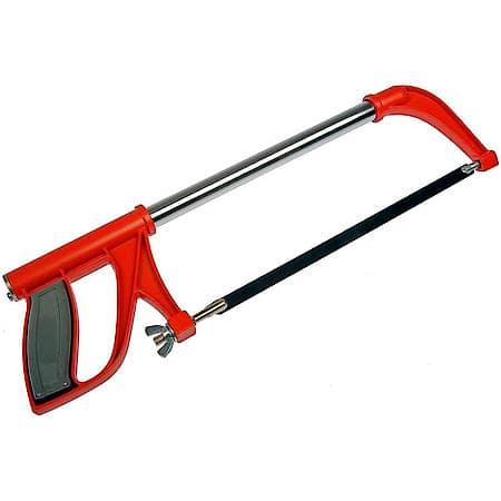 Hacksaw Frame, Die - Cast Aluminum, Tubular Steel Frame